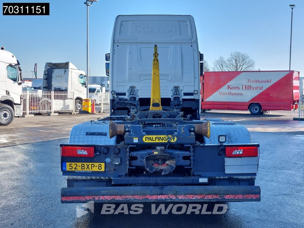 Scania S500 6X2 Palfinger PHT20 SLD5 containersystem Lift+Steering axle Retarder Euro 6