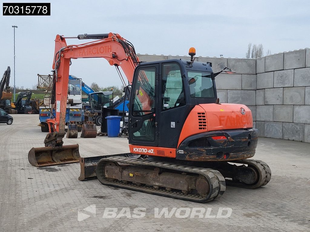Kubota KX080-4 A/C - 3 Buckets