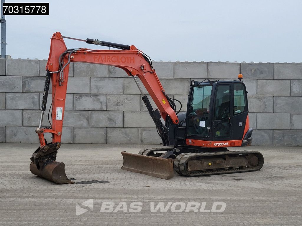 Kubota KX080-4 A/C - 3 Buckets