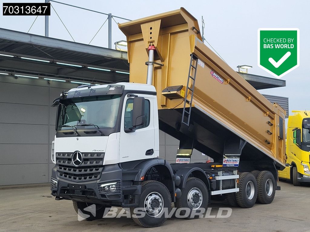 Mercedes Arocs 4851 8X4 NEW!! 26m3 Tipper Full Steel Big-Axle Euro 6