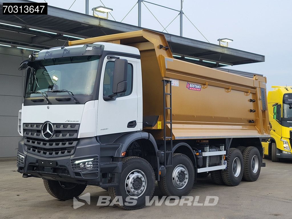 Mercedes Arocs 4851 8X4 NEW!! 26m3 Tipper Full Steel Big-Axle Euro 6