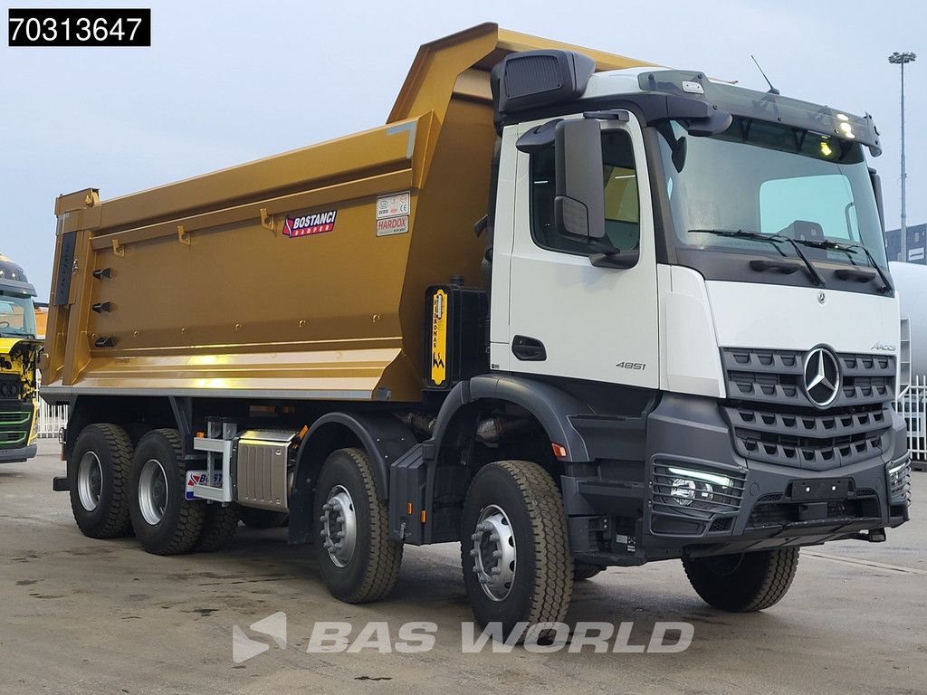 Mercedes Arocs 4851 8X4 NEW!! 26m3 Tipper Full Steel Big-Axle Euro 6
