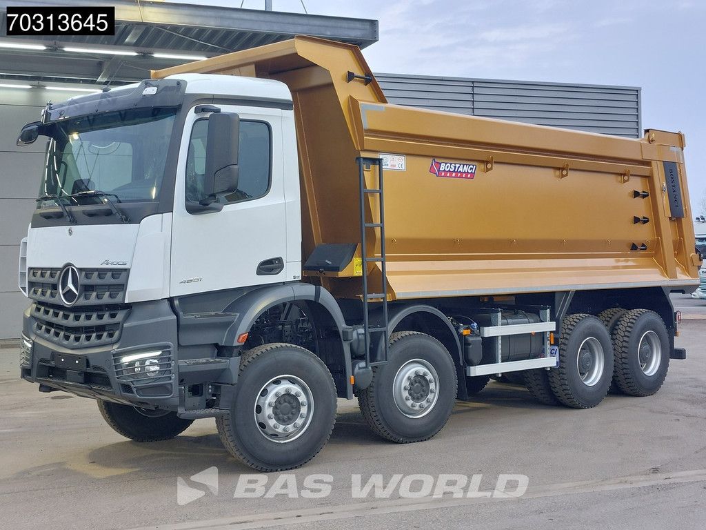 Mercedes Arocs 4851 8X4 NEW!! 26m3 Tipper Full Steel Big-Axle Euro 6