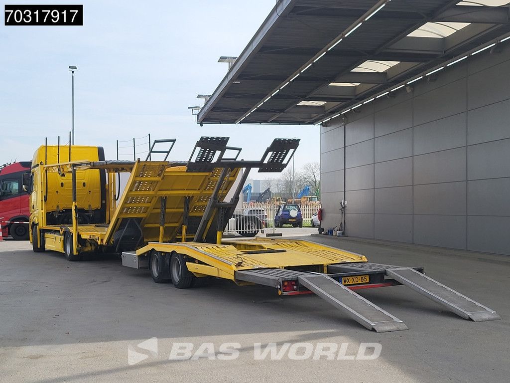 Mercedes Actros 1845 4X2 NL-Combi Car transporter GS Meppel Winch Full Air Euro 6