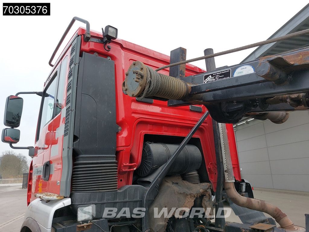 MAN TGS TGA 35.410 8X4 NL-Truck 30tons N.C.H. Cable containersysteem Steel suspension