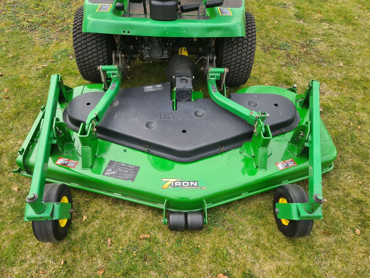 John Deere 1435 frontmaaier met Yanmar motor.