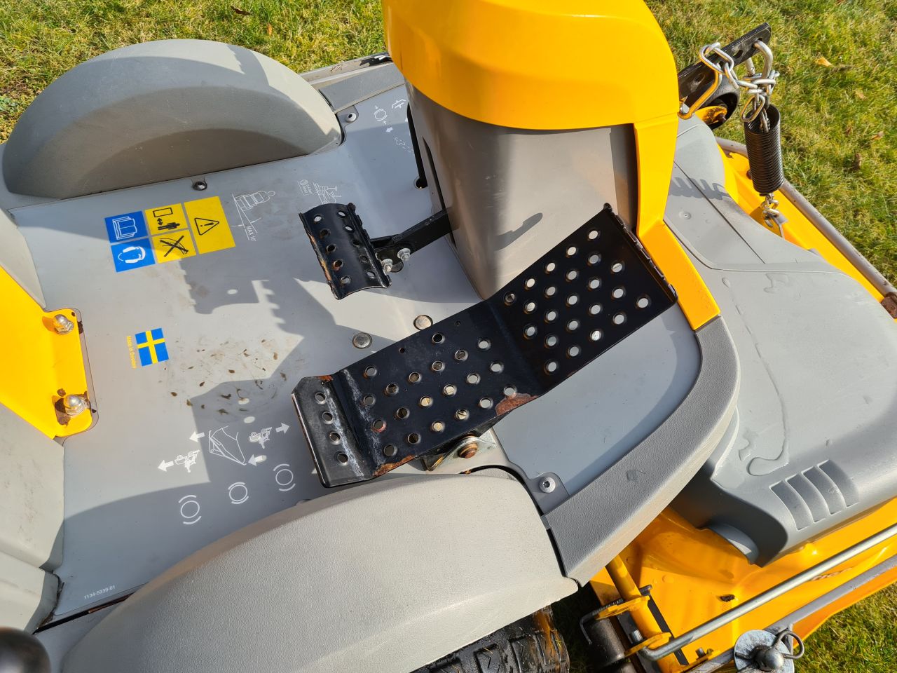 Stiga Villa frontmaaier mulch mulchmaaier zitmaaier hydrostaat.