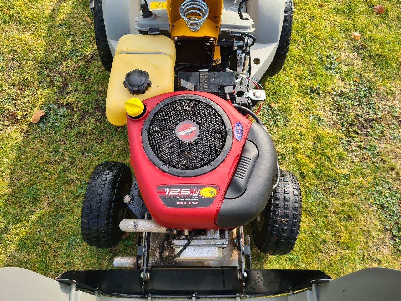 Stiga Villa frontmaaier mulch mulchmaaier zitmaaier hydrostaat.