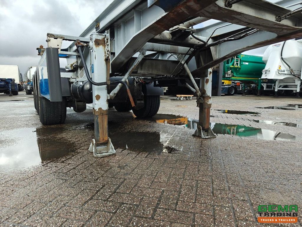 Burg BPO 15-27 CCXGX 3-Achs-BPW-LZV-Dolly – Hub-/Lenkachse – Hydraulischer Schiebetisch – 20 Fuß – 12/2026 APK