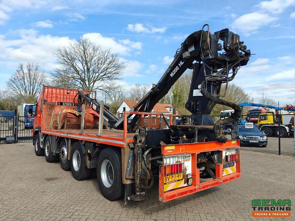 Terberg FM2850-T 10x4/6 Globetrotter Euro4 - Penz 16200HL + Grab - Controllable from the crane - Road plates - NL truck
