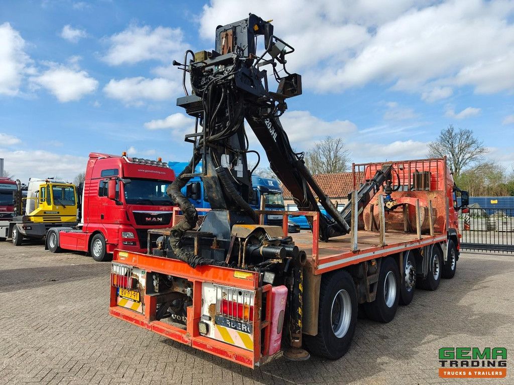 Terberg FM2850-T 10x4/6 Globetrotter Euro4 - Penz 16200HL + Grab - Controllable from the crane - Road plates - NL truck
