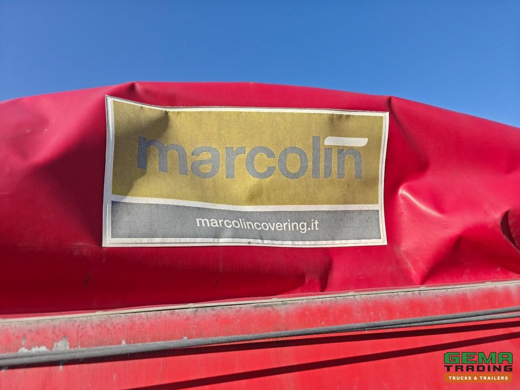 Stas S339CX 3-Axle Mercedes - 24m³ - Aluminum/Aluminum - Marcolin Tarpaulin Electric + Remote Control - Disc Brakes - Wabco SmartBoard