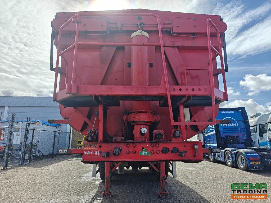 Carnehl CARNEHL 3-Axle SAF - Steel Tipper 30m³ - Environmental Covers - Lift Axle - Trailing Axle - 6870kg