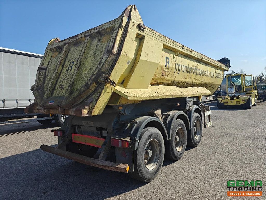 DMC OL 38 T - C 3-Axle BPW - Meiller Steel Tipper - Steel Chassis - Electric Tarpaulin - Drum Brakes - 24m³