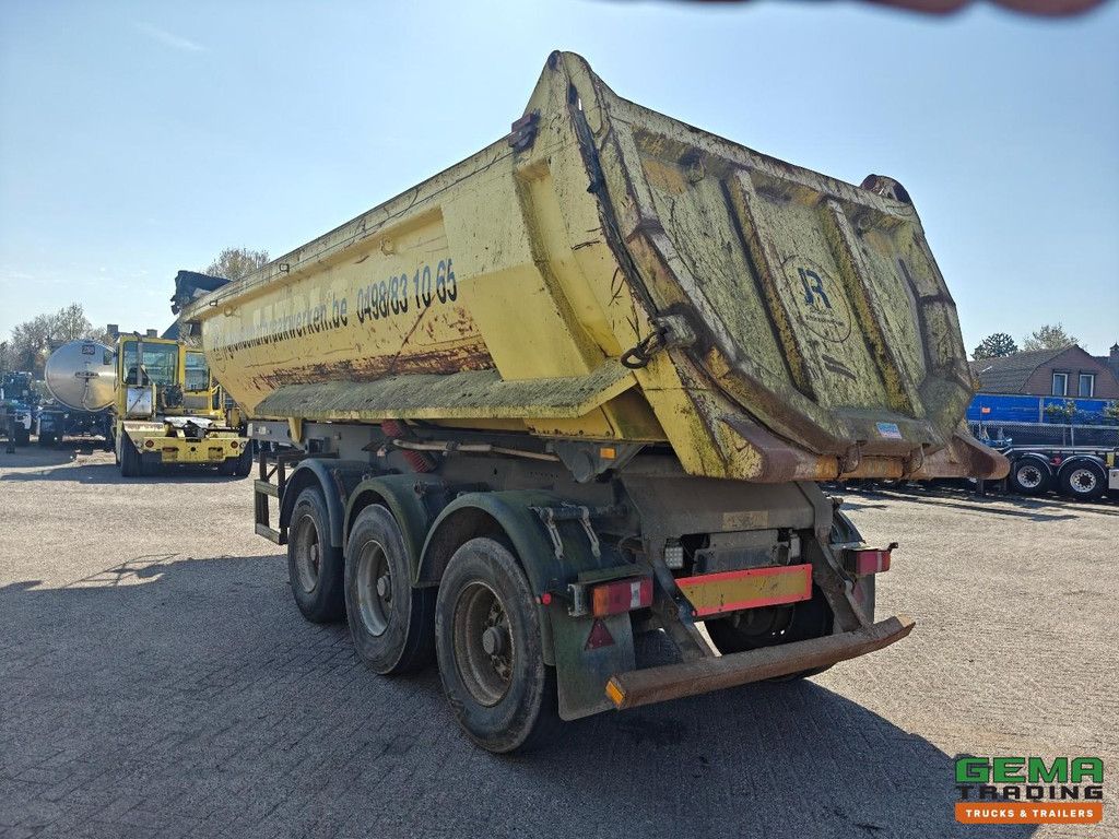DMC OL 38 T - C 3-Axle BPW - Meiller Steel Tipper - Steel Chassis - Electric Tarpaulin - Drum Brakes - 24m³