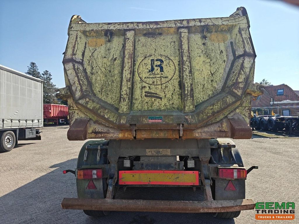 DMC OL 38 T - C 3-Axle BPW - Meiller Steel Tipper - Steel Chassis - Electric Tarpaulin - Drum Brakes - 24m³