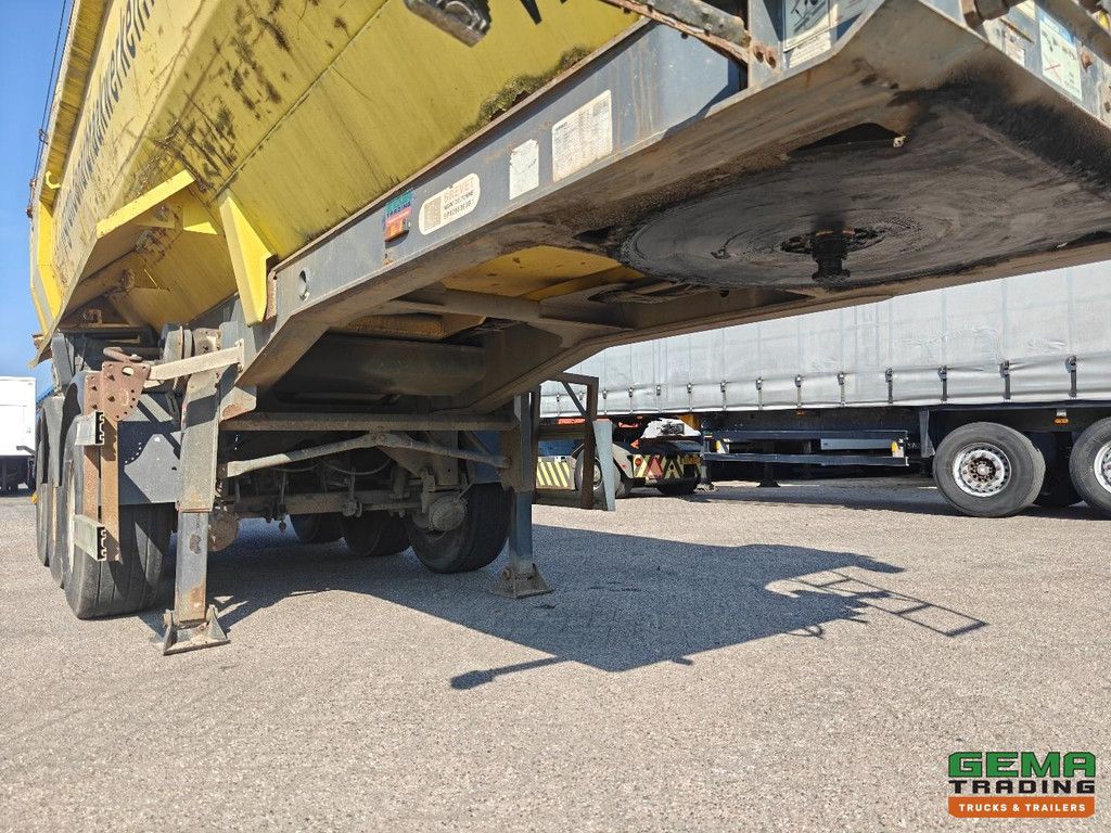 DMC OL 38 T - C 3-Axle BPW - Meiller Steel Tipper - Steel Chassis - Electric Tarpaulin - Drum Brakes - 24m³