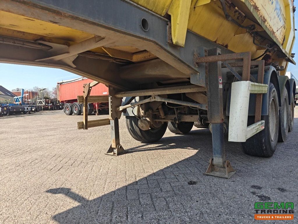 DMC OL 38 T - C 3-Axle BPW - Meiller Steel Tipper - Steel Chassis - Electric Tarpaulin - Drum Brakes - 24m³