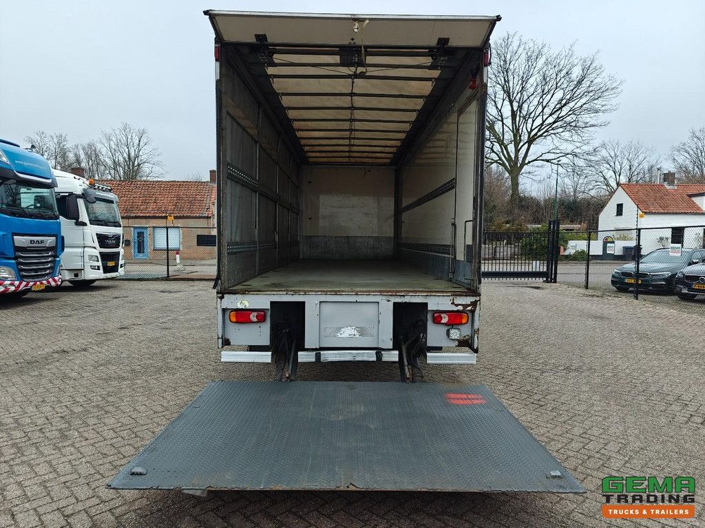 DAF CF65.220 4x2 Daycab Euro 5 - 19T - Sliding tarpaulin/Closed box 7.6m + tail lift 2000kg - 04/2026 MOT