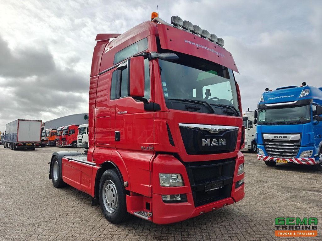 MAN TGX 18.480 4x2 XXL Euro 6a – Schaltgetriebe – Hydraulik – Ledersitze – 556.787 km Originalkilometerstand – TÜV bis 10/2026