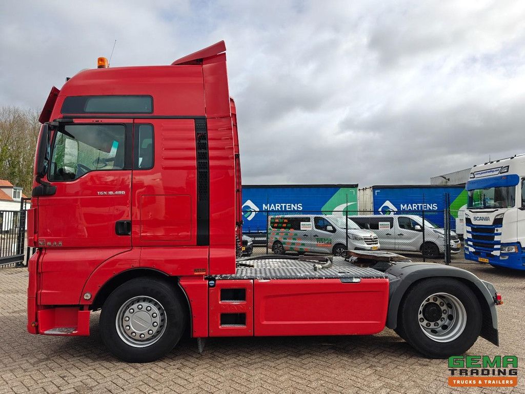MAN TGX 18.480 4x2 XXL Euro 6a – Schaltgetriebe – Hydraulik – Ledersitze – 556.787 km Originalkilometerstand – TÜV bis 10/2026