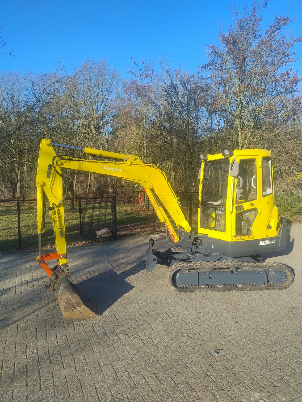 Kubota kx101-3 minigraver