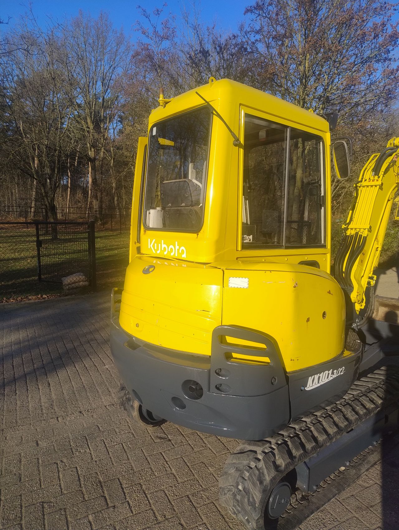 Kubota kx101-3 minigraver