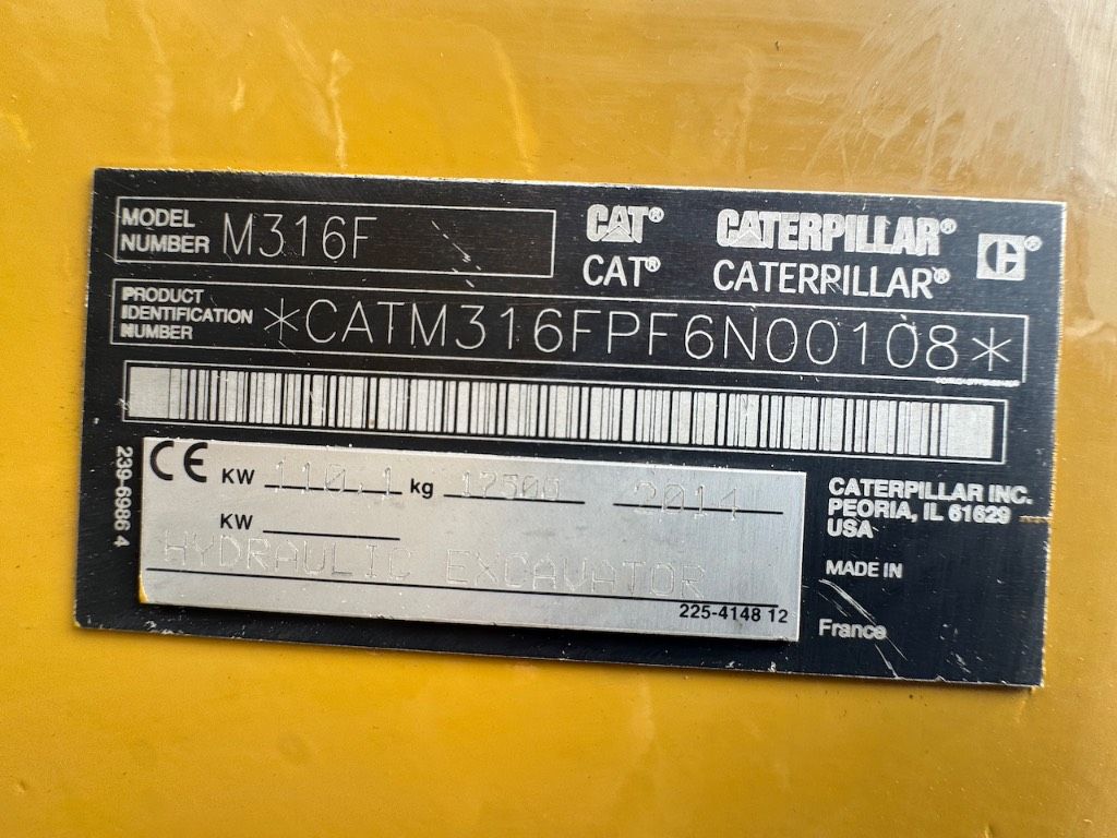 CAT M316F