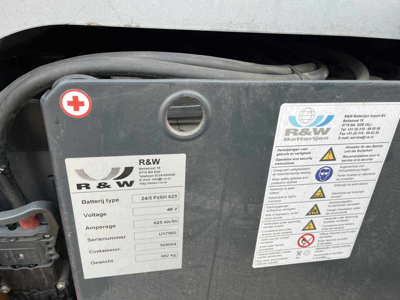 Still RX20-16, 2005, free-lift , vorkverstelling