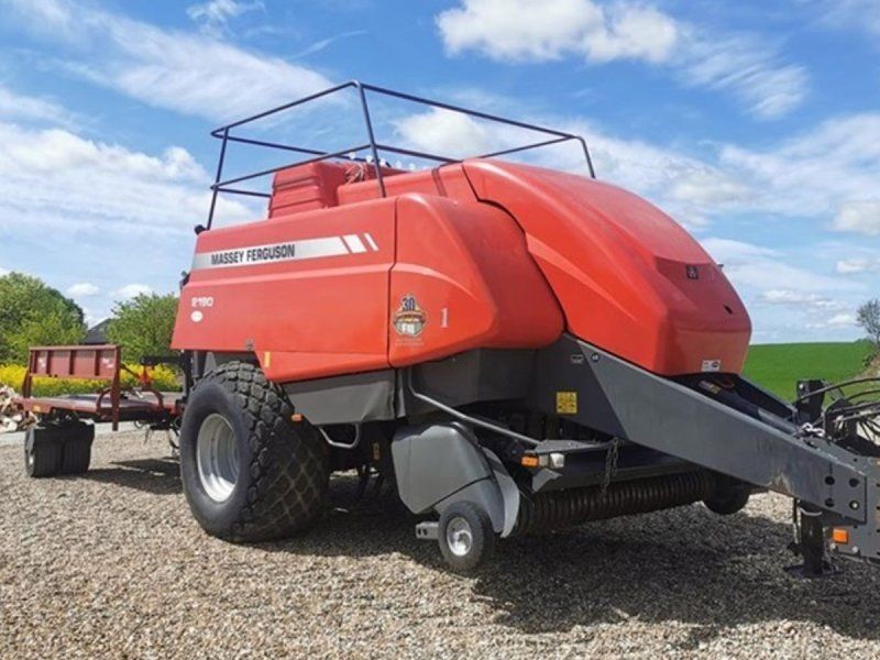 Massey Ferguson 2190 m/parkland vogn 36000 baller høstklar