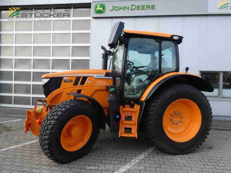 John Deere 6R 150 Kommunalorange