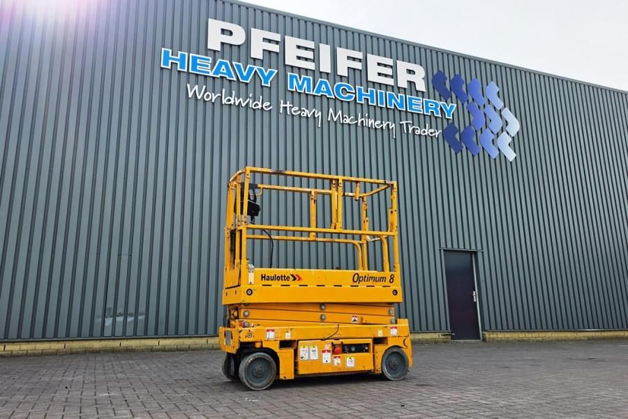 Haulotte Optimum 8 Electric, 7.77m Working Height, 230kg Ca