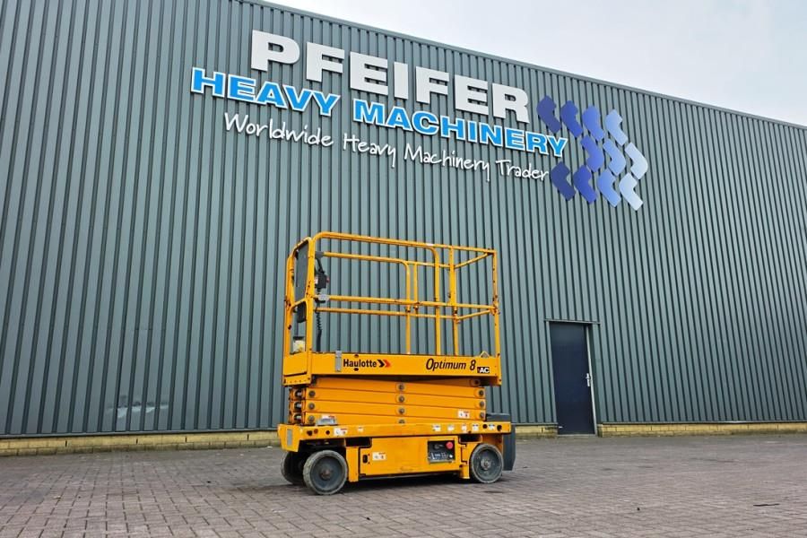 Haulotte Optimum 8 Electric, 7.77m Working Height, 230kg Ca