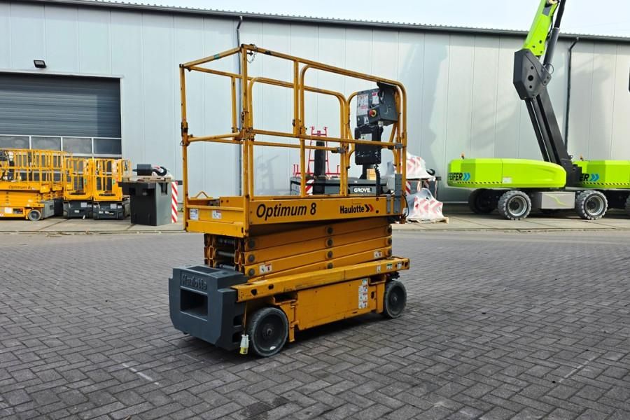 Haulotte Optimum 8 Electric, 7.77m Working Height, 230kg Ca