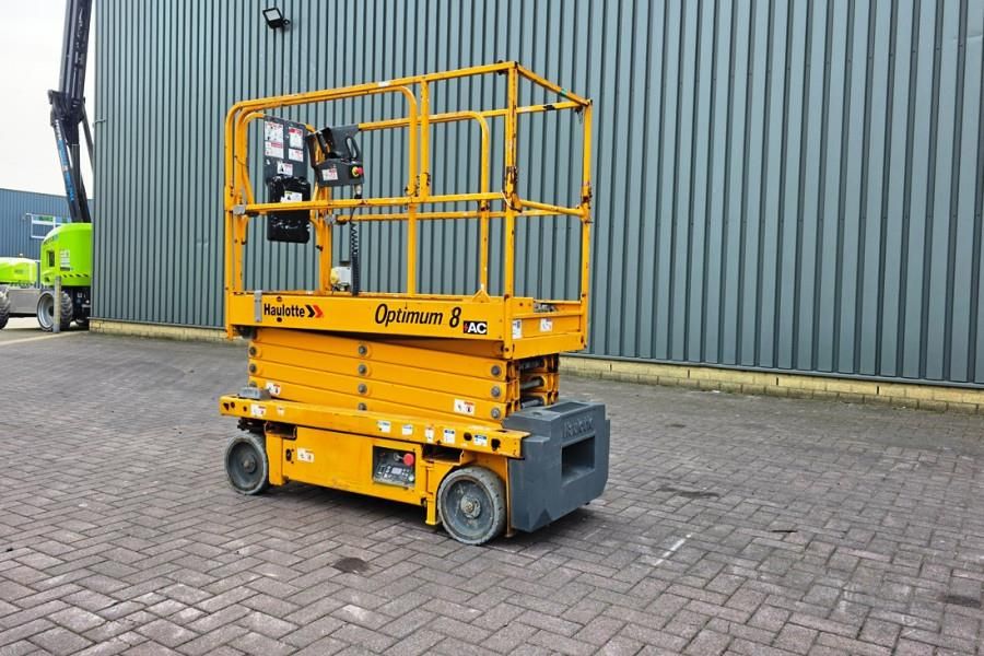 Haulotte Optimum 8 Electric, 7.77m Working Height, 230kg Ca