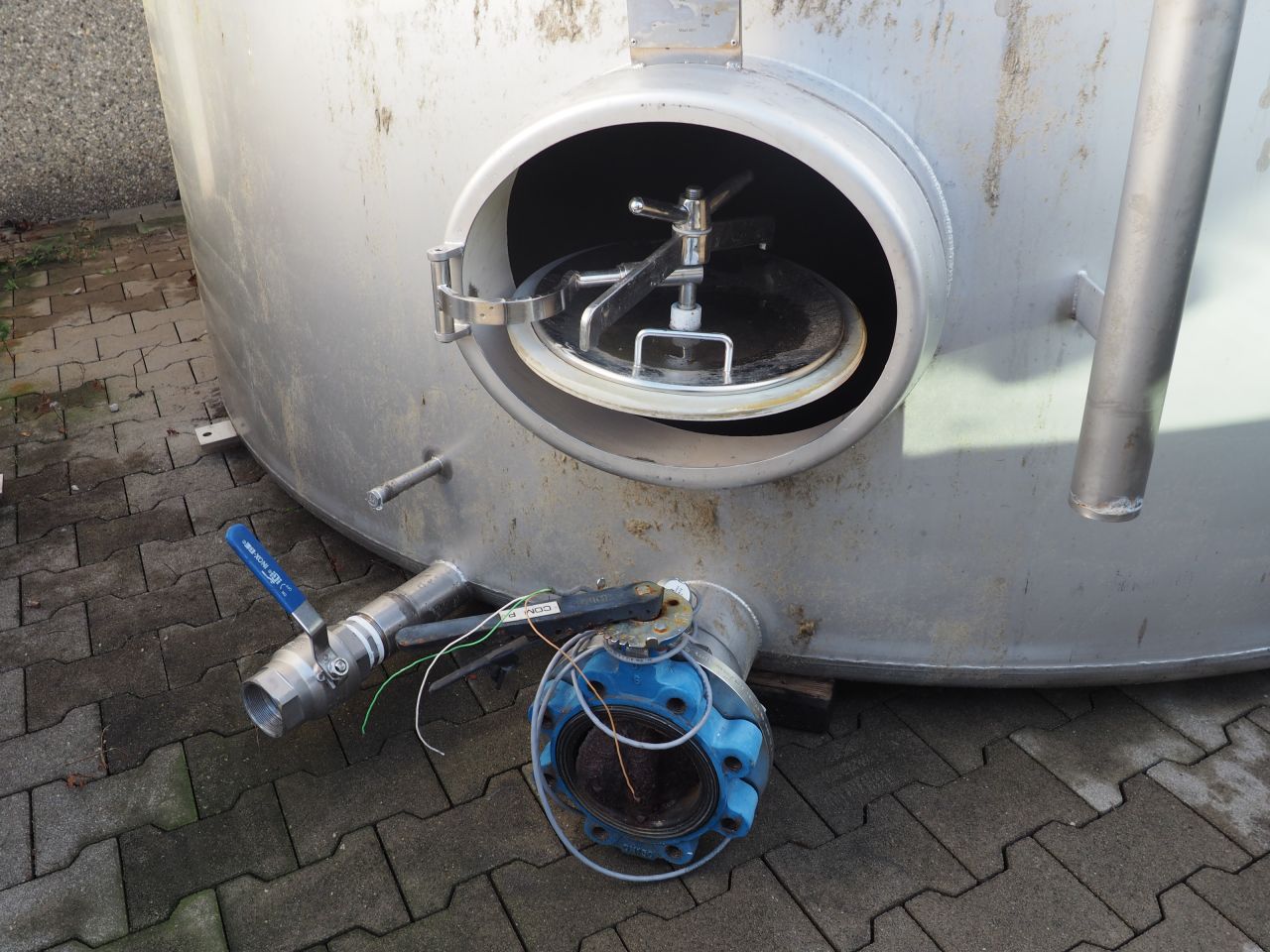 RVS Tank / RVS Silo / Opslagtank 28.000 Liter !