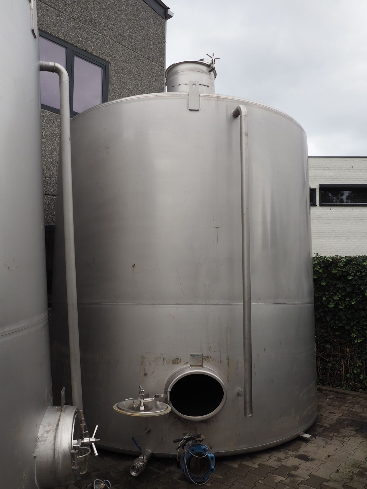 RVS Tank / RVS Silo / Opslagtank 28.000 Liter !