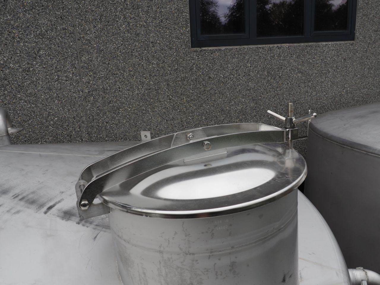 RVS Tank / RVS Silo / Opslagtank 28.000 Liter !