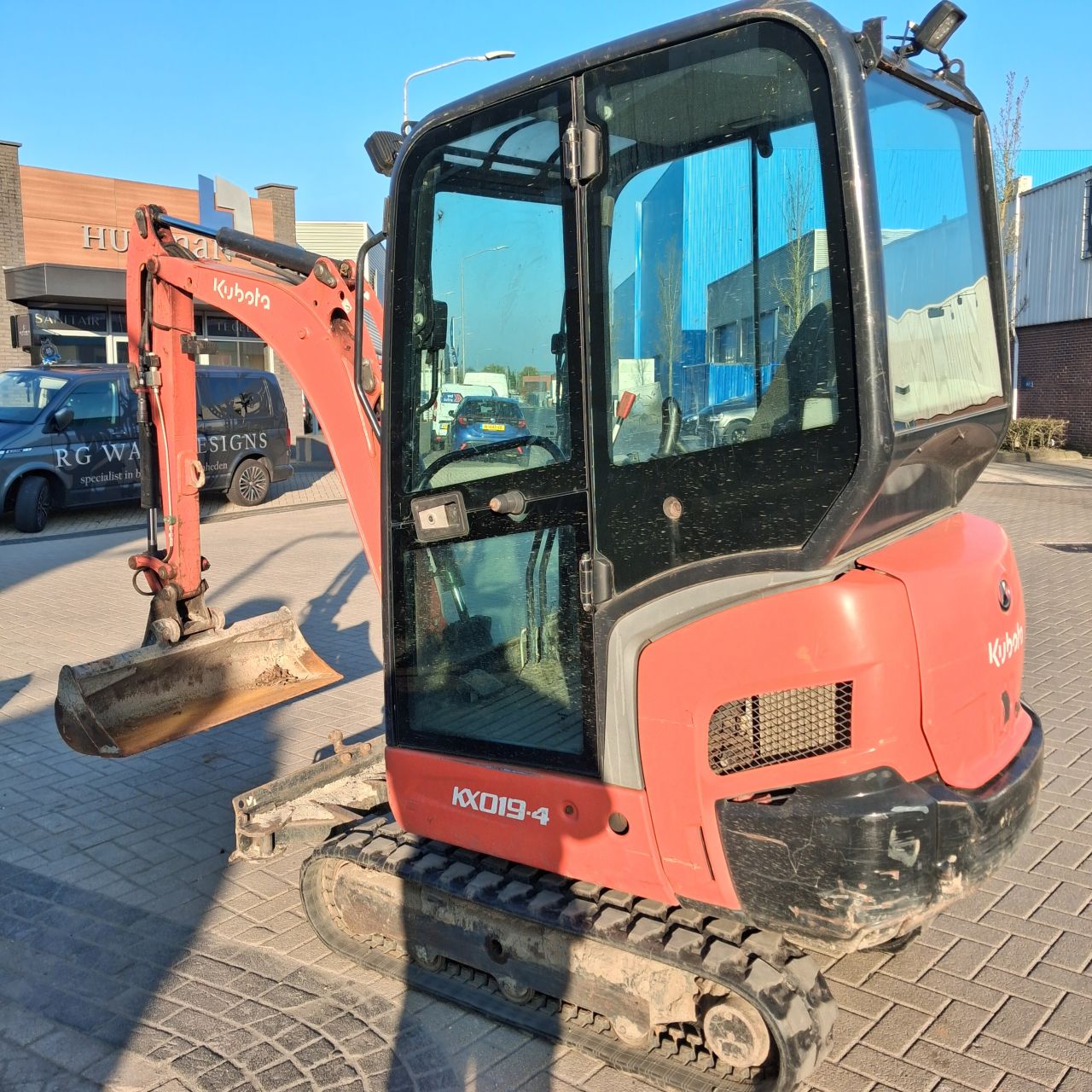 Kubota Kx019-4 Minigraver.