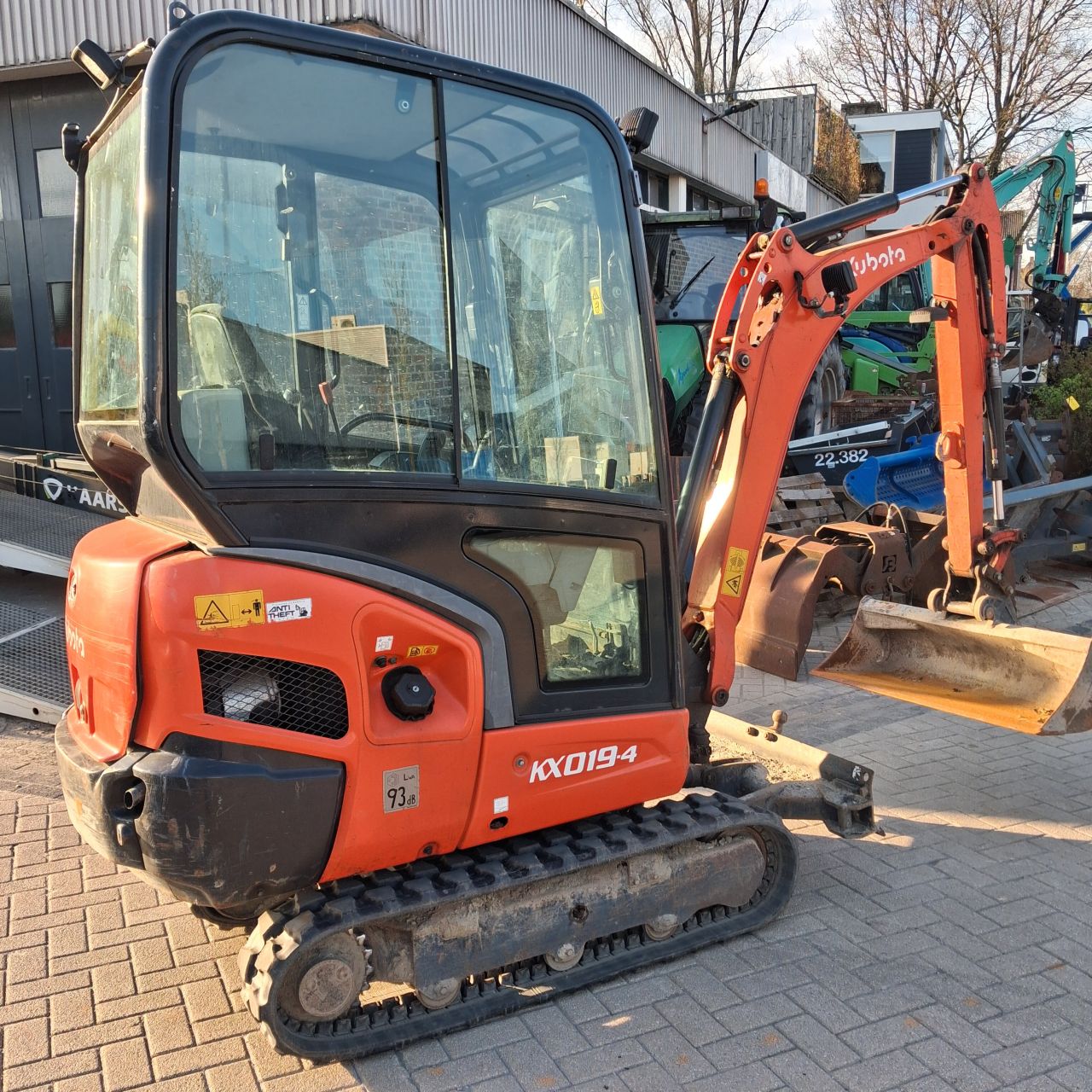 Kubota Kx019-4 Minigraver.