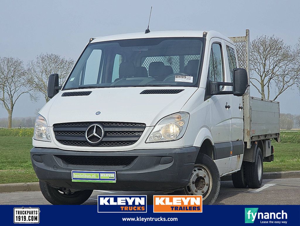 MERCEDES-BENZ SPRINTER 511 dub.cab open-laadbak