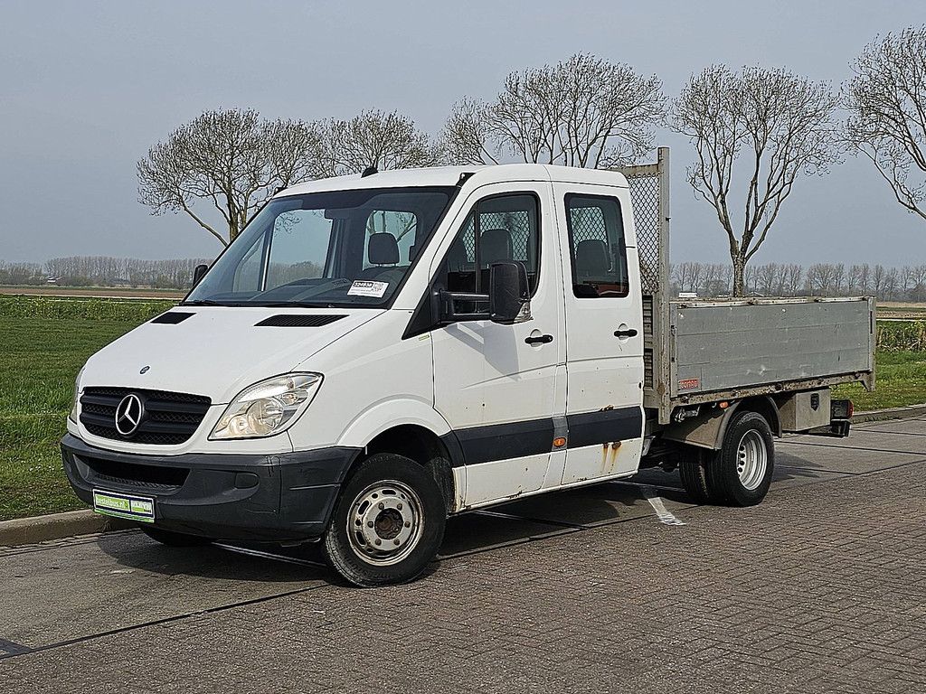 MERCEDES-BENZ SPRINTER 511 dub.cab open-laadbak