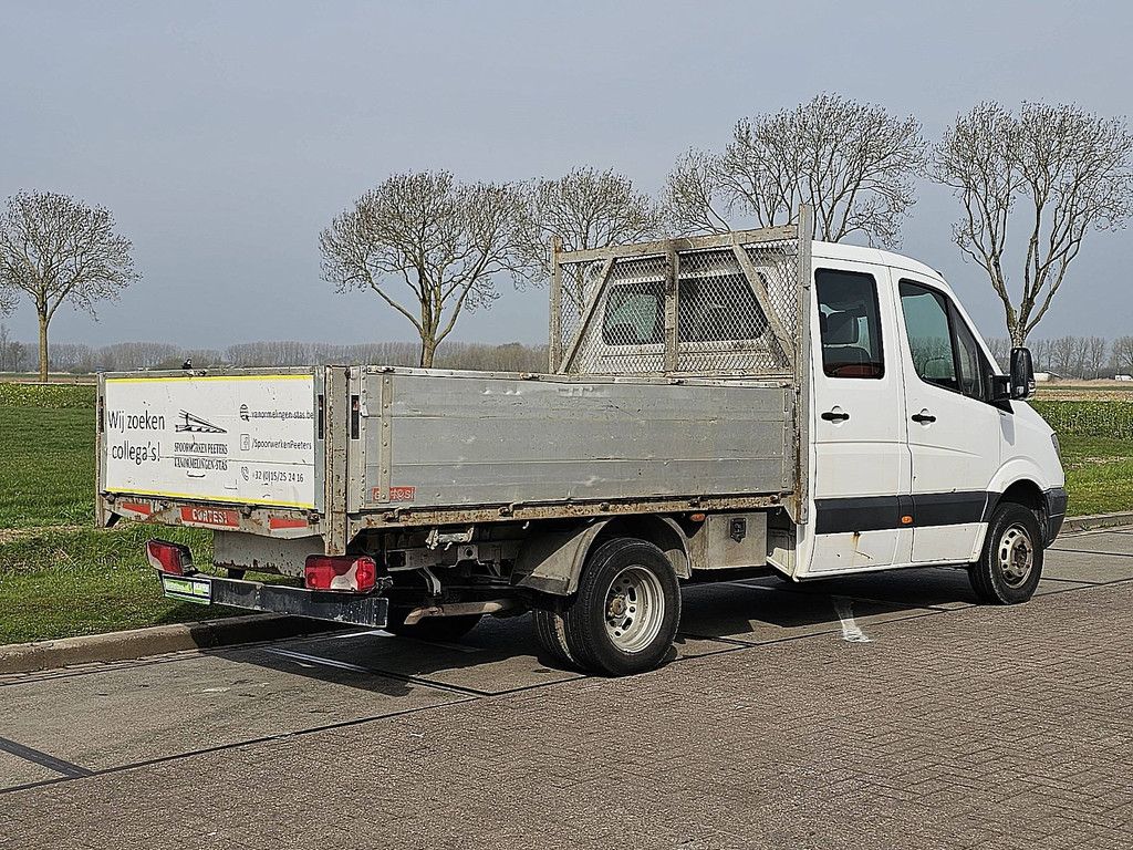 MERCEDES-BENZ SPRINTER 511 dub.cab open-laadbak