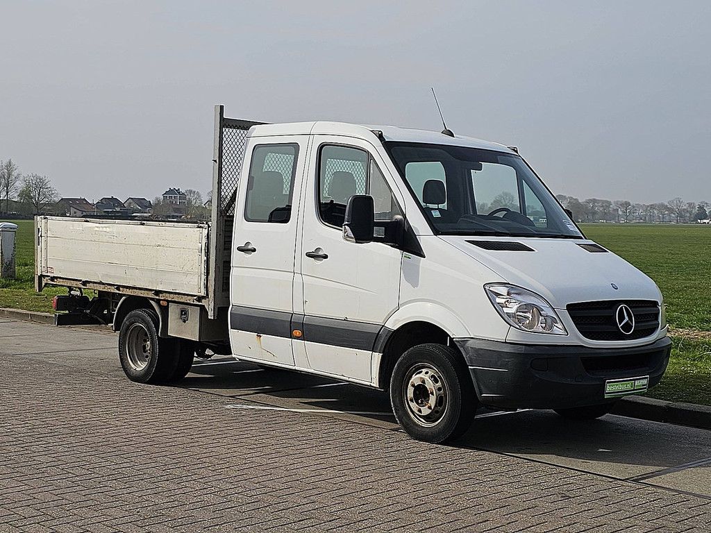 MERCEDES-BENZ SPRINTER 511 dub.cab open-laadbak
