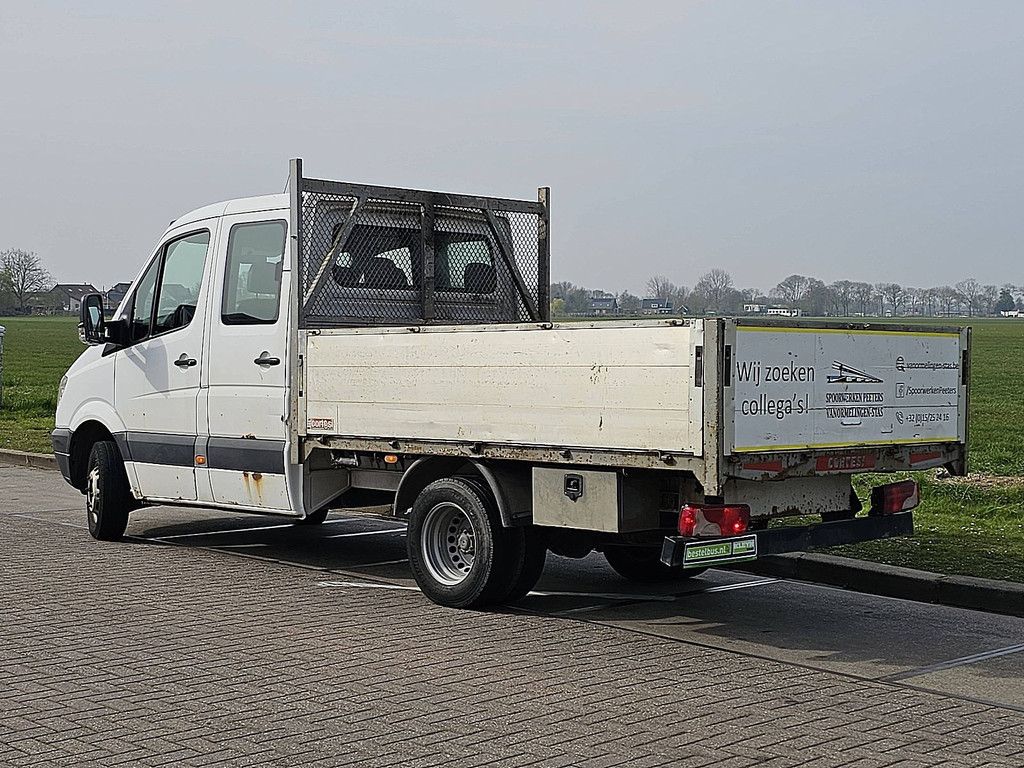MERCEDES-BENZ SPRINTER 511 dub.cab open-laadbak
