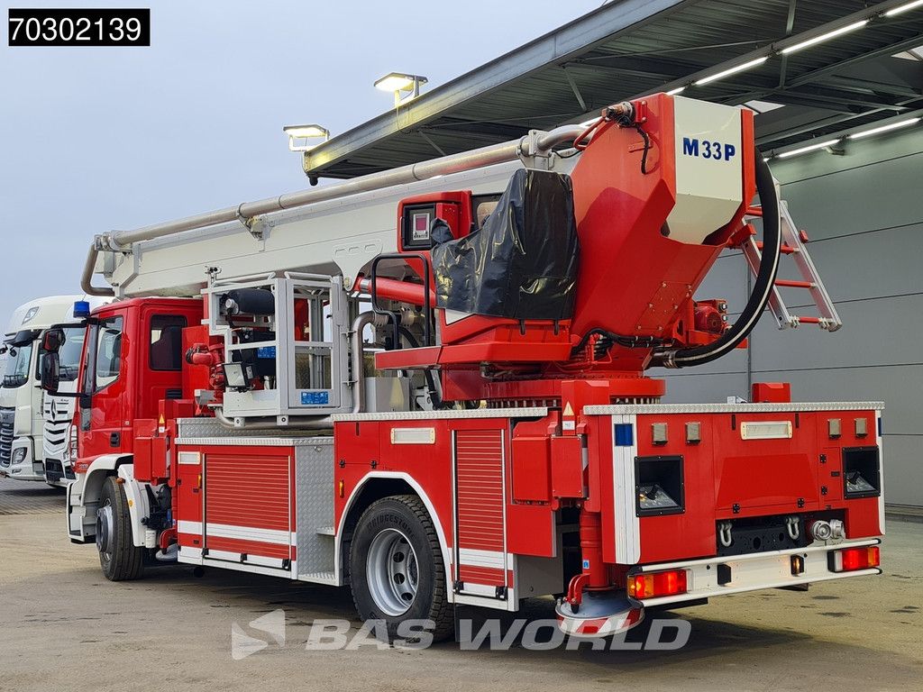 Iveco Eurocargo 180E300 4X2 DEMO Magirus P33 Ladder truck 33mtrs Feuerwehr Euro 5