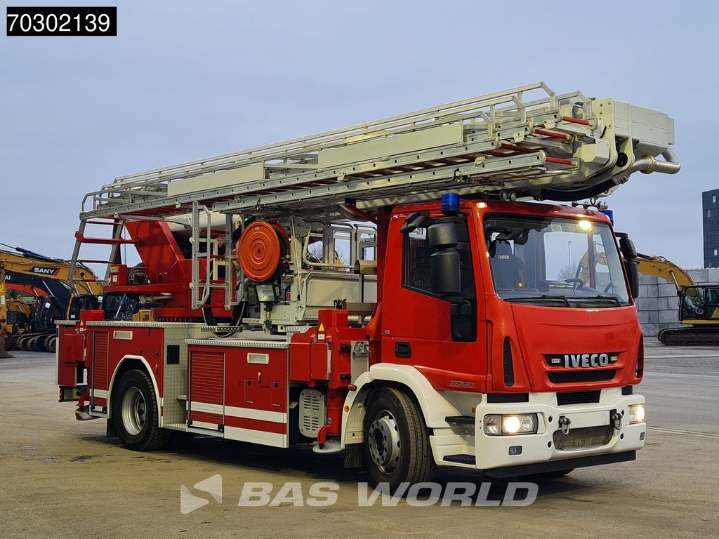 Iveco Eurocargo 180E300 4X2 DEMO Magirus P33 Ladder truck 33mtrs Feuerwehr Euro 5