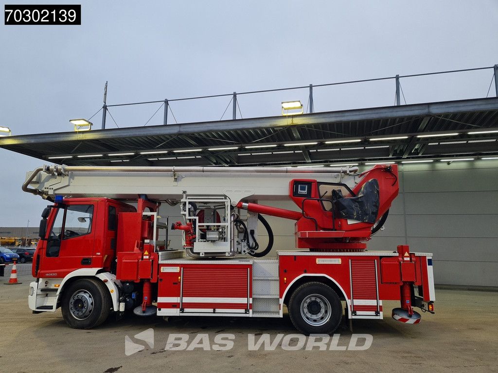Iveco Eurocargo 180E300 4X2 DEMO Magirus P33 Ladder truck 33mtrs Feuerwehr Euro 5