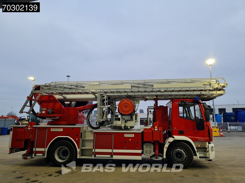 Iveco Eurocargo 180E300 4X2 DEMO Magirus P33 Ladder truck 33mtrs Feuerwehr Euro 5