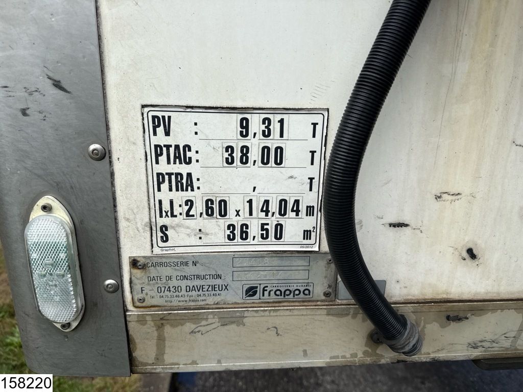 Lecitrailer Koel vries Vector 1950 MT